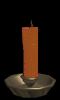 Orange Candle